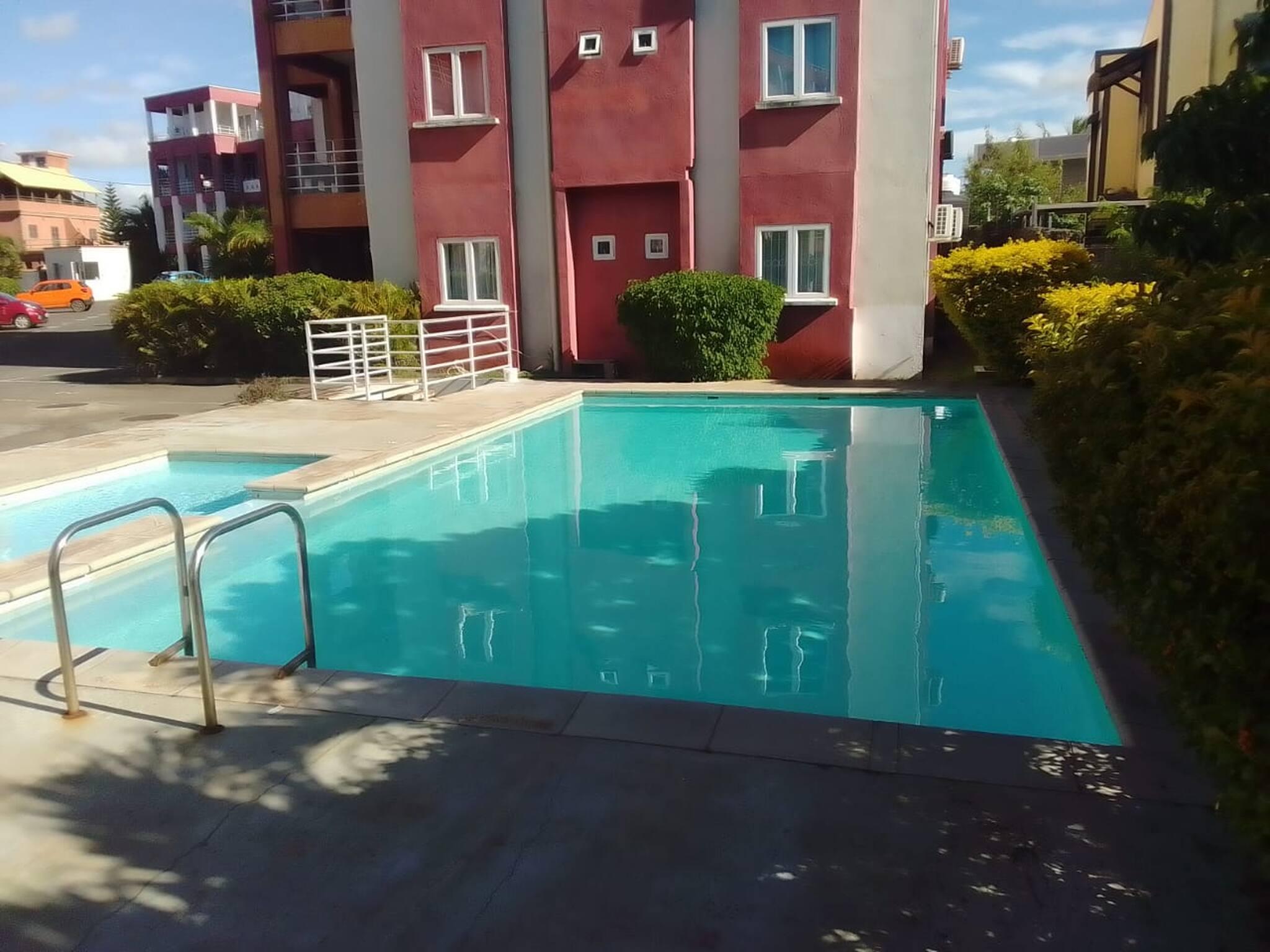 2 Bedroom Apartment with 2 Pools in Pereybère, Mauritius