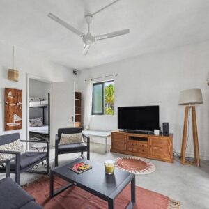 2BR Upper Flat Balcony Ac La Gaulette in La Gaulette, Mauritius