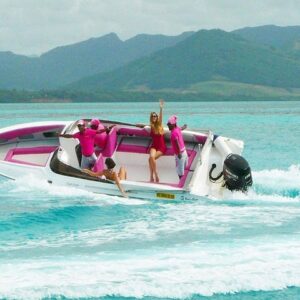 Supplier photograph for All inclusive SPEEDBOAT FULL DAY to ILE AUX CERF & GRSE WATERFALL