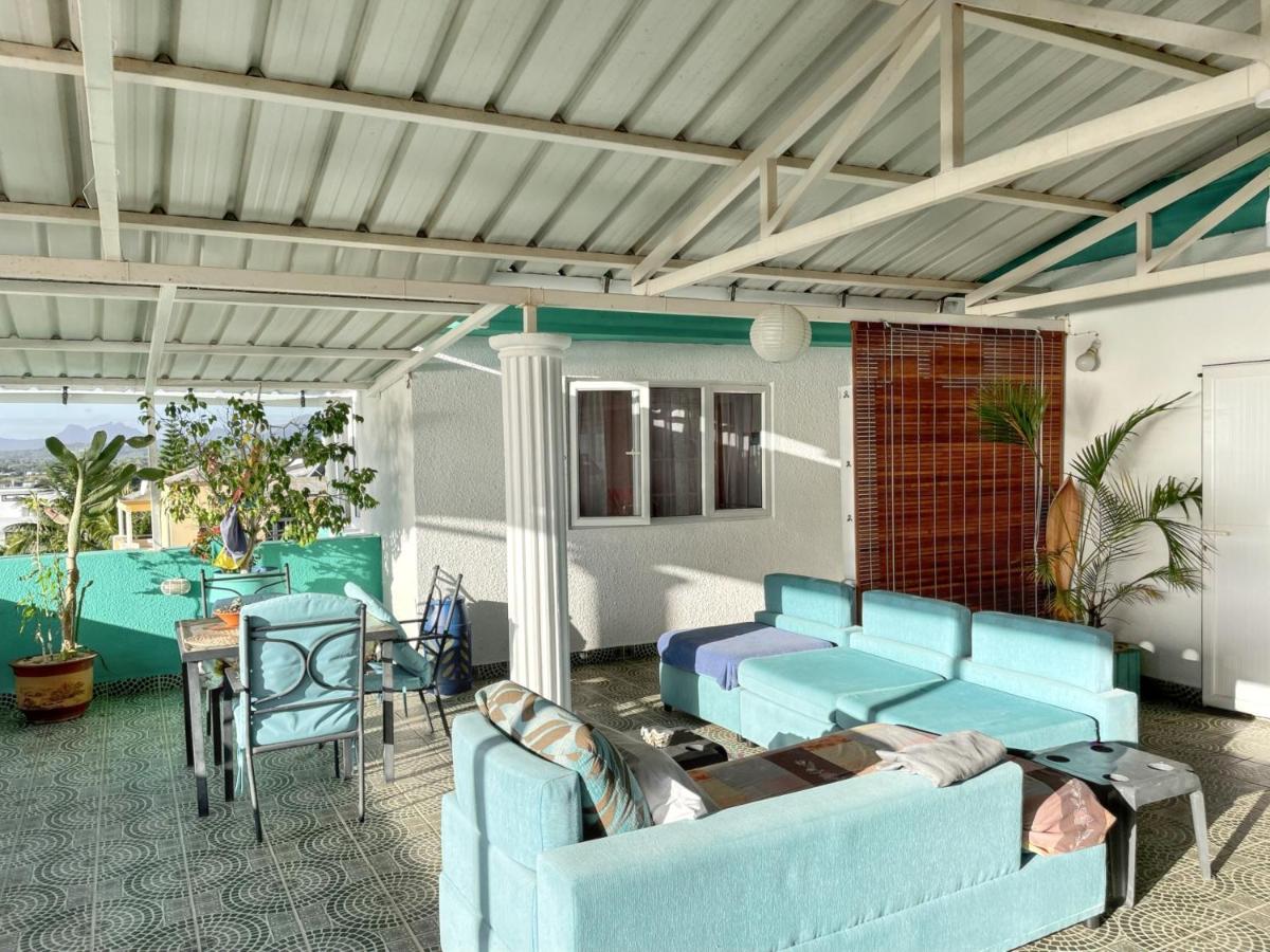 Apartment with One Bedroom in La Gaulette with Wonderful Sea View Enclosed Garde in La Gaulette, Mauritius