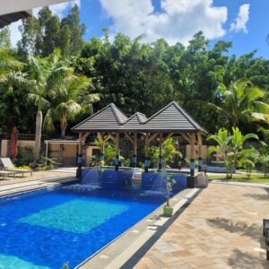Blue Rawal in Pereybère, Mauritius