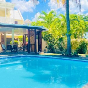 Charming House with Direct Beach Access Pereybere in Pereybère, Mauritius