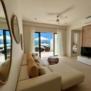 Cosy Beachfront Penthouse Belle Mare in Belle Mare, Mauritius