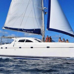 Supplier photograph for Exclusive Catamaran full day Cruise Private west coast - 47ft