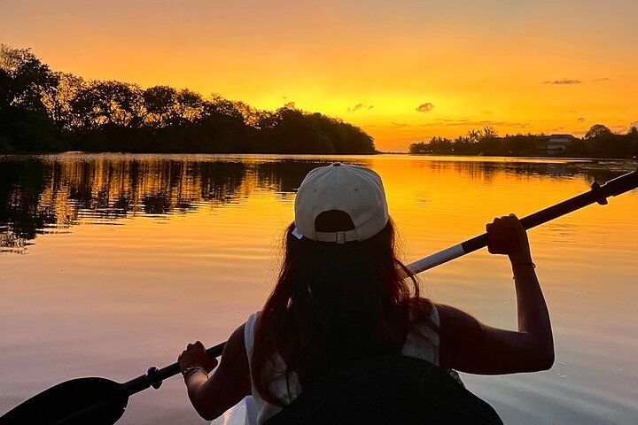 Supplier photograph for Guided Sunset Kayak Tour in Mauritius