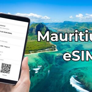 Supplier photograph for Mauritius eSIM for Travelers for Instant Delivery with Easy Setup