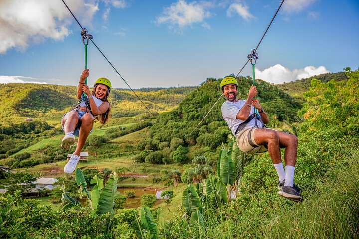 Supplier photograph for Mauritius:Family Zipline Adventure 7 lines- Vallé Advenature Park