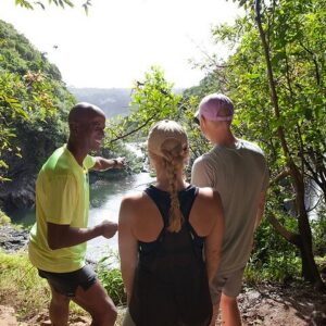 Supplier photograph for Mauritius:Iconic hike Tamarind falls by best local guide +pic nic