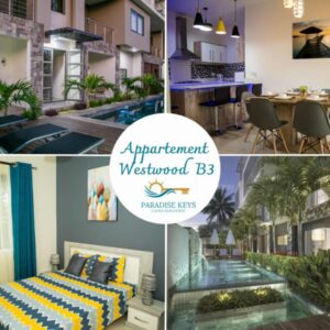 New Luxury 2 Bedroom Apartment with Pool Close to Flic en Flac Beach in Flic en Flac, Mauritius