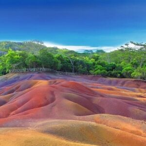 Supplier photograph for Private Southwest Day Tour: 7-Coloured Earth, Chamarel Waterfall, Trou aux Cerfs