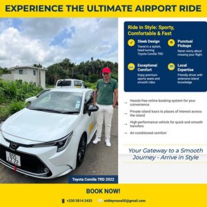Supplier photograph for Rosario Tours - Taxi Mauritius
