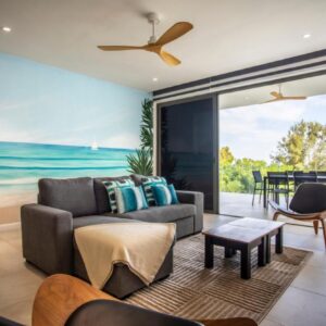 Sunset and Sea Views Two Bed Apt Central Tamarin in Tamarin & Black River, Mauritius