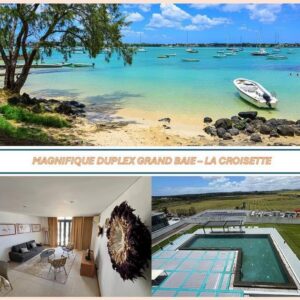 Superbe Duplex 2CHAMBRES la Croisette Grand Baie in Grand Baie, Mauritius