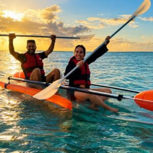 Supplier photograph for Transparent Kayak Adventure in Mauritius