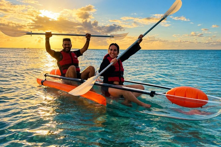 Supplier photograph for Transparent Kayak Adventure in Mauritius